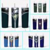Football Zipper Theme 20oz Tumblers - Image 2