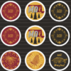 Nature-themed Maryland Sticker Sheet - BLACK - Image 3