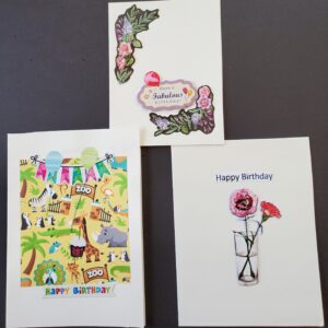 3 pack greeting cards